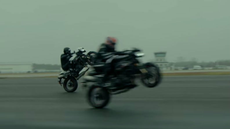 Triumph's new Speed Triple in action